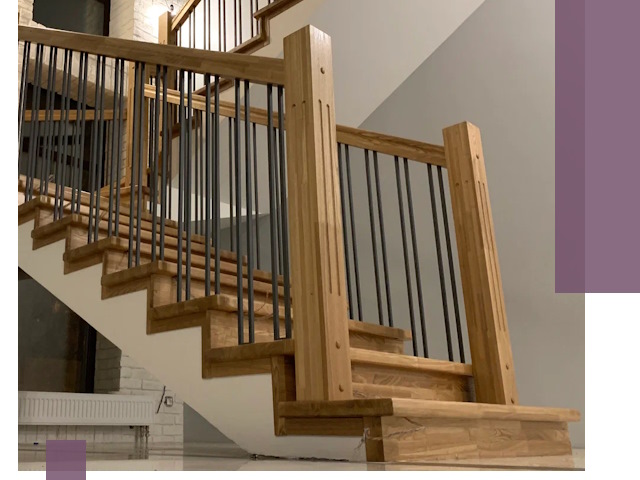 Реставрация деревянных и металлических лестниц в Волгодонске