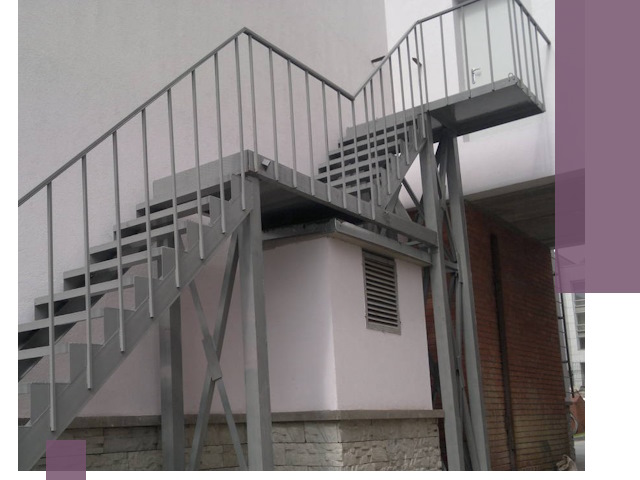 Монтаж пожарных лестниц под ключ в Волгодонске с гарантией качества