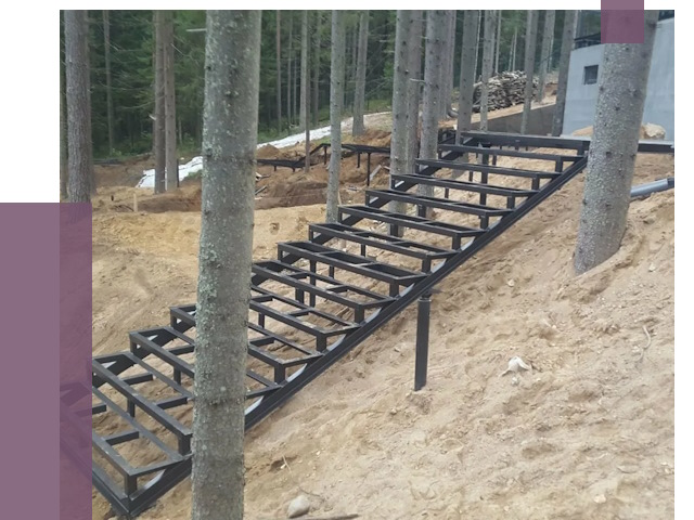 Монтаж металлических лестниц в Волгодонске от 14499 руб. 