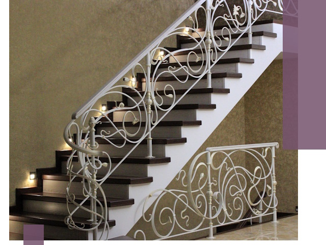 Кованые лестницы под ключ в Волгодонске — изготовление и монтаж