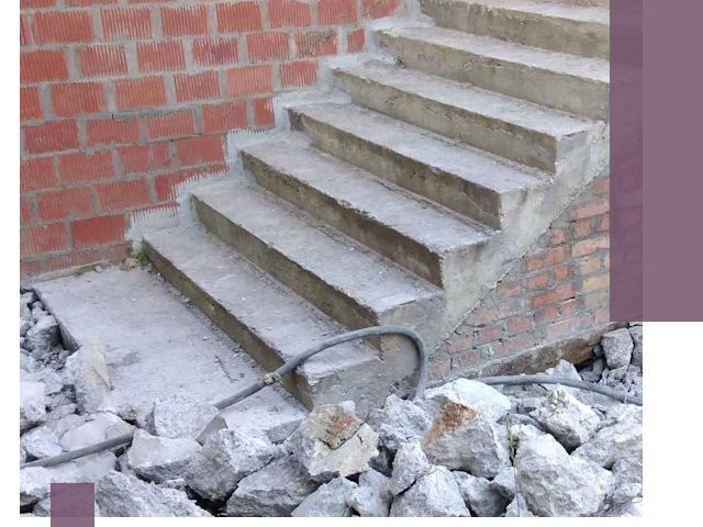 Демонтаж бетонных лестниц в Волгодонске: быстро и безопасно