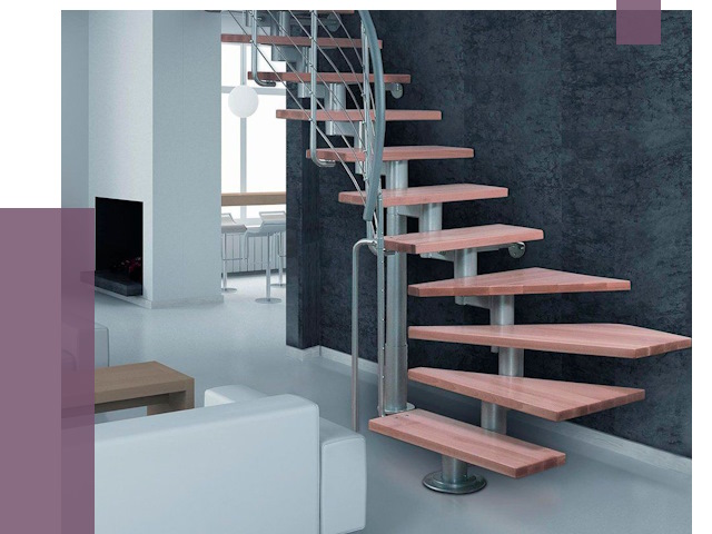 Модульные лестницы в Волгодонске от 18056 руб. — купить в ПРОЛЁТ-Вгн