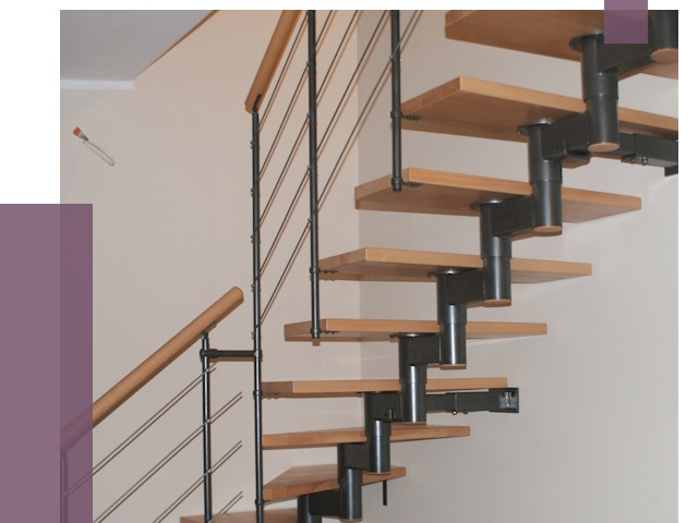 Изготовление модульных лестниц в Волгодонске от 12311 руб. 