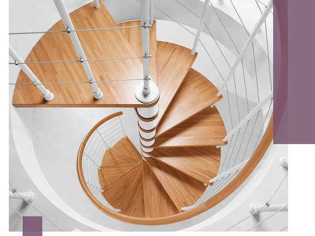 Изготовление винтовых лестниц под ключ в Волгодонске