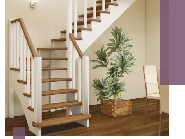 Г-образные лестницы под ключ в Волгодонске — изготовление и монтаж