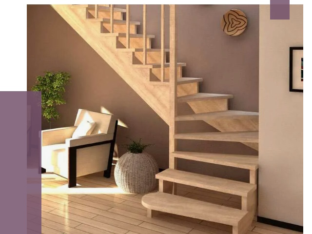 Изготовление Г-образных лестниц в Волгодонске от 20245 руб. 