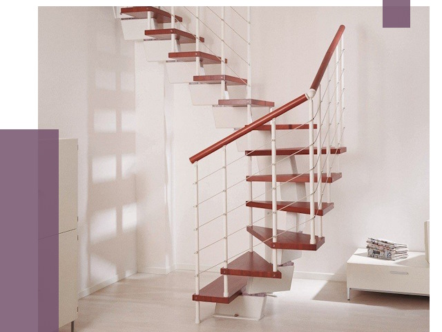 Изготовление лестниц на больцах в Волгодонске от 10396 руб. | ПРОЛЁТ-Вгн