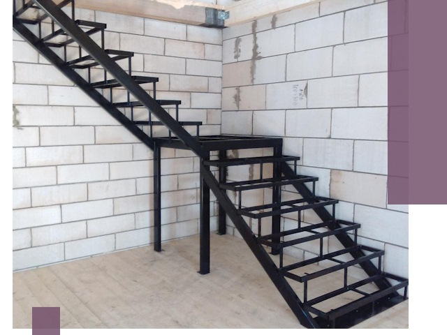 Лестницы на металлокаркасе под ключ в Волгодонске — изготовление и монтаж