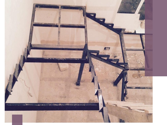 Монтаж лестниц на металлокаркасе в Волгодонске быстро и качественно