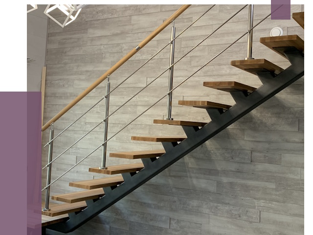 Изготовление лестниц на монокосоуре в Волгодонске от 81525 руб. 