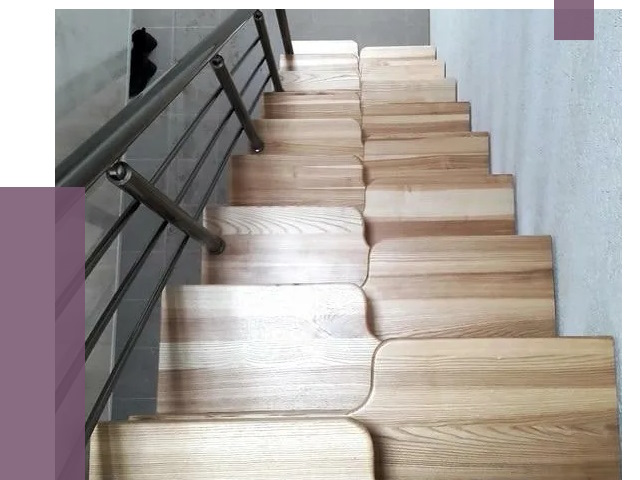 Лестницы гусиный шаг в Волгодонске от 13952 руб. под ключ | ПРОЛЁТ-Вгн