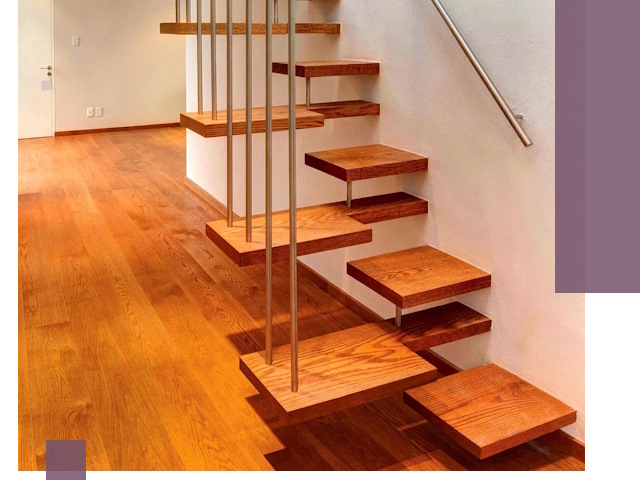 Лестницы «гусиный шаг» на заказ в Волгодонске для узких пространств