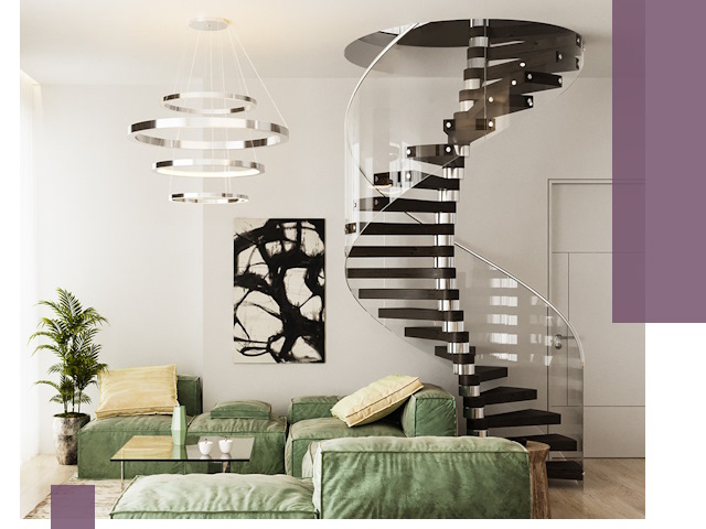 Лестницы для двухуровневой квартиры в Волгодонске — изготовление и монтаж