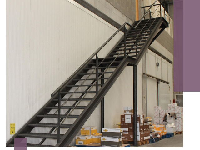 Лестницы для производства в Волгодонске — изготовление и монтаж