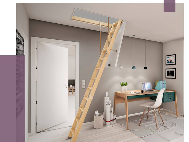 Чердачные лестницы в Волгодонске — от 15594 руб. | ПРОЛЁТ-Вгн