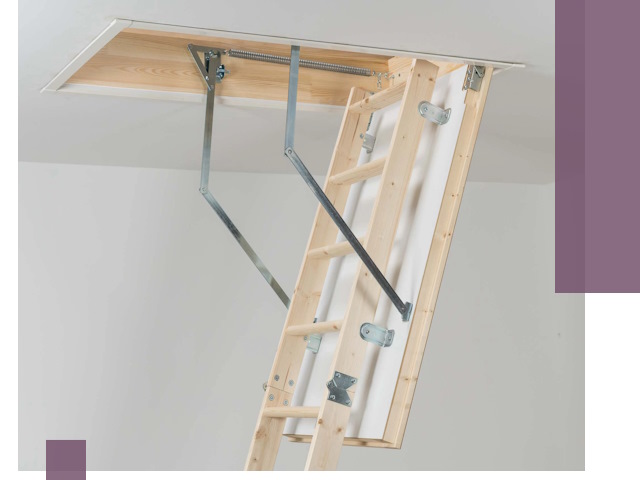 Установка чердачной лестницы под ключ в Волгодонске