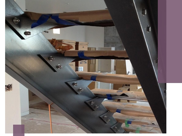 Усиление лестничных конструкций и усиление опор в Волгодонске