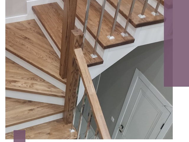 Обшивка металлических лестниц под ключ в Волгодонске