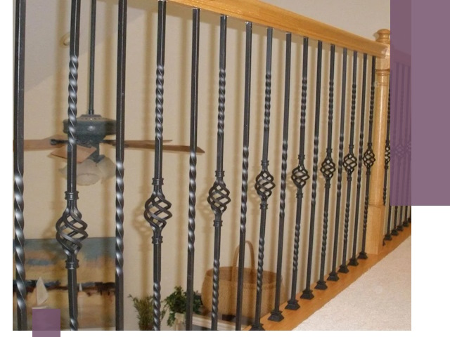 Изготовление и монтаж кованных перил в Волгодонске под ключ