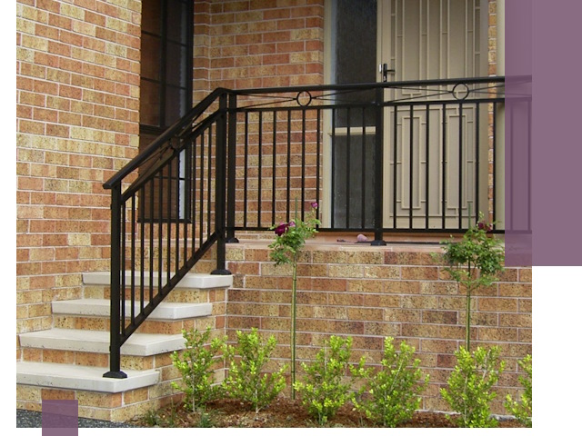 Уличные перила из металла под ключ в Волгодонске