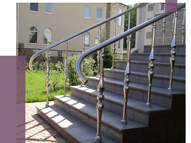 Перила для крыльца в Волгодонске от 11490 руб. — монтаж ПРОЛЁТ-Вгн