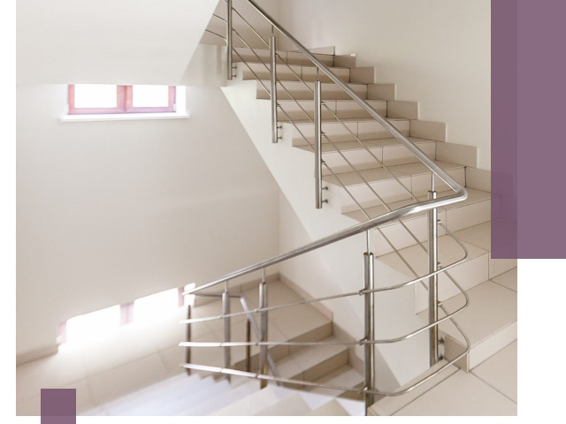 Установка и замена перил в подъезде в Волгодонске