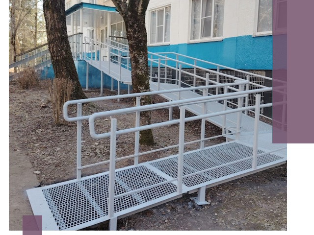 Пандусы под ключ в Волгодонске: изготовление, монтаж и демонтаж