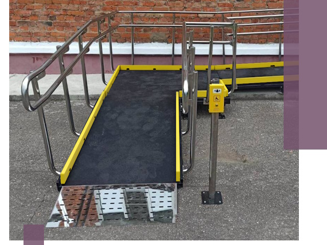 Изготовление наклонных пандусов для инвалидов в Волгодонске