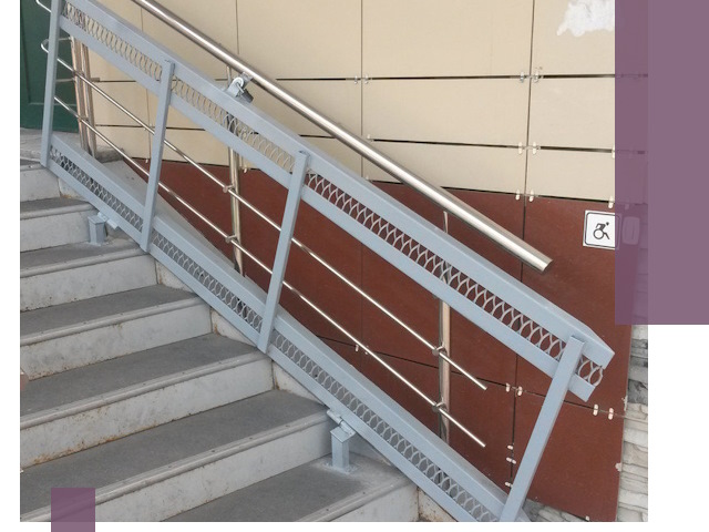 Изготовление откидных пандусов под ключ в Волгодонске