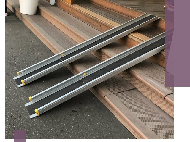 Телескопические пандусы под ключ в Волгодонске — изготовление и монтаж