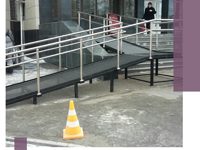 Стационарные пандусы под ключ в Волгодонске — изготовление и монтаж