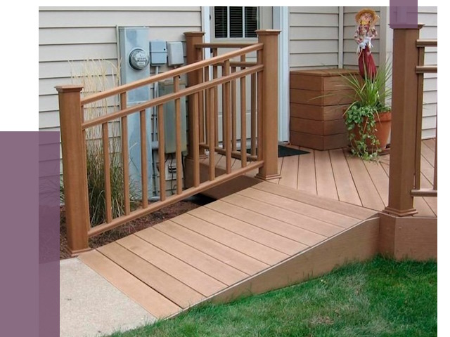 Пандус на крыльцо в Волгодонске под ключ от 8317 руб. 