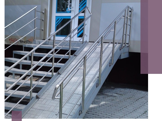 Пандус на крыльцо под ключ в Волгодонске: монтаж и изготовление