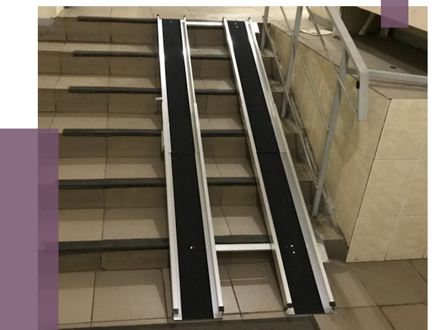 Установка пандуса в подъезд в Волгодонске от 8536 руб. под ключ | ПРОЛЁТ-Вгн