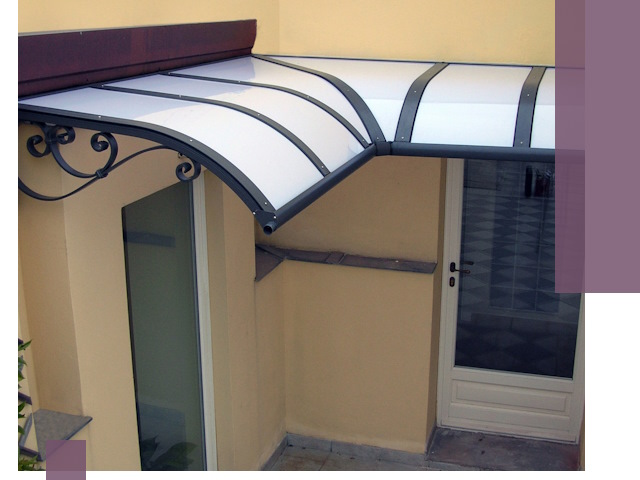 Монтаж козырьков любой сложности в Волгодонске под ключ