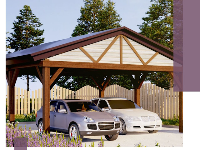 Навесы для автомобиля в Волгодонске — изготовление и монтаж