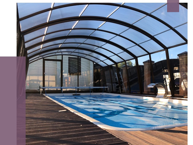 Навесы для бассейна в Волгодонске от 17947 руб. под ключ | ПРОЛЁТ-Вгн