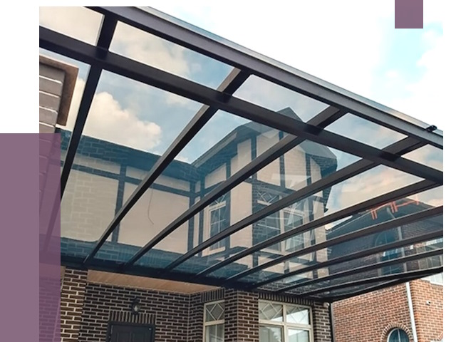 Навесы из поликарбоната в Волгодонске от 9214 руб. под ключ — ПРОЛЁТ-Вгн