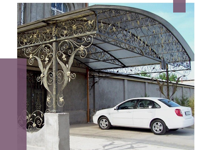 Кованые навесы в Волгодонске от 15594 руб. | ПРОЛЁТ-Вгн