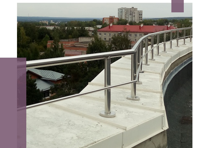 Парапеты и ограждения кровли в Волгодонске от 5307 руб.