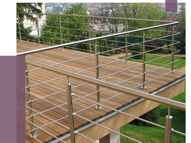 Алюминиевые парапеты в Волгодонске под ключ от 8317 руб. 