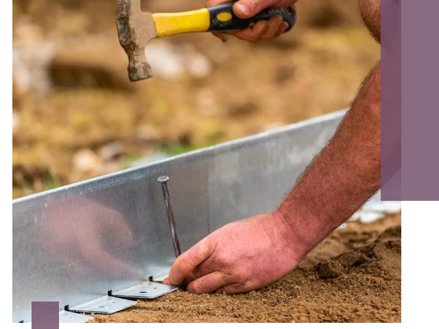 Монтаж металлических бордюров в Волгодонске быстро и качественно