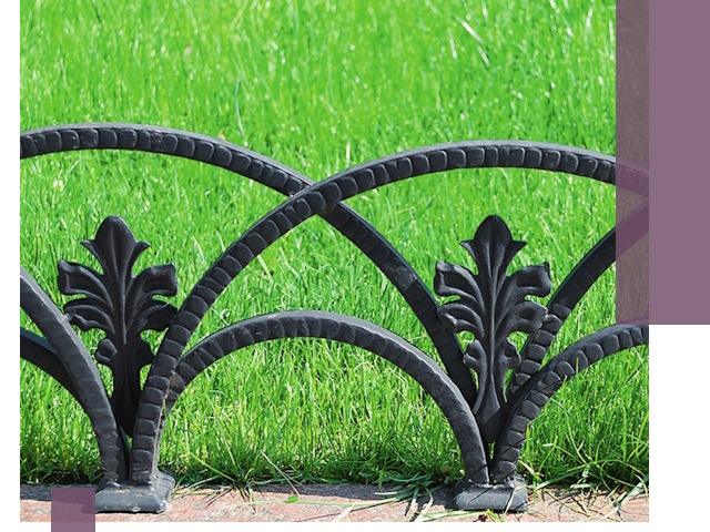 Декоративные металлические бордюры под ключ в Волгодонске