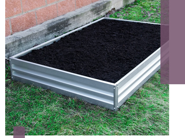 Металлические бордюры для грядок в Волгодонске: прочность и аккуратность