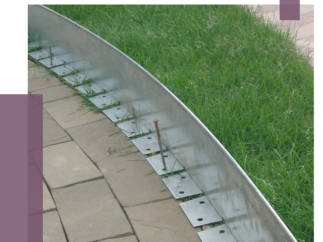 Металлические бордюры для тротуаров в Волгодонске от 9302 руб.