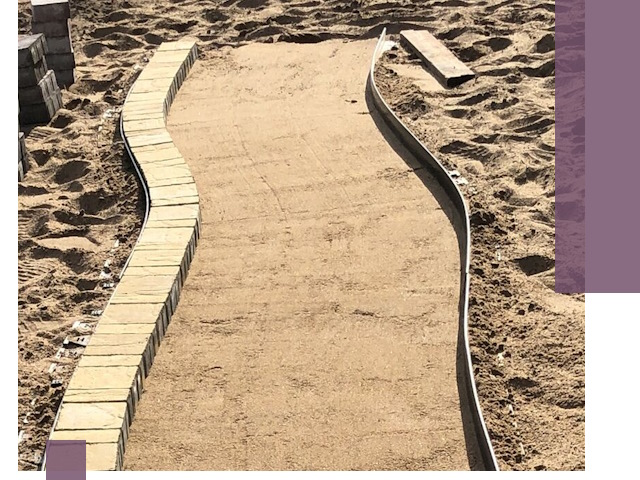 Металлические бордюры для тротуаров в Волгодонске — прочные и долговечные