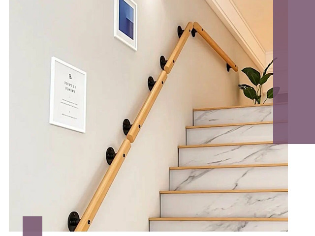 Поручни металлические и деревянные под ключ в Волгодонске